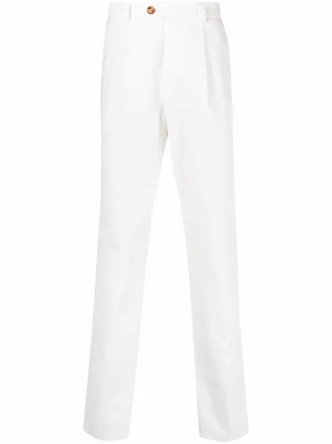Brunello Cucinelli straight-leg chino trousers White M252DE1450C2200
