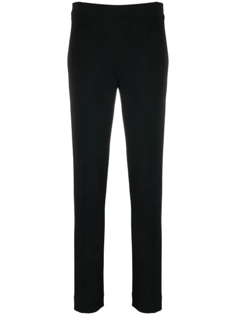 Proenza Schouler bi-stretch crepe slim trousers Black R2236002AY137