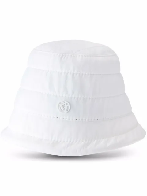 Maison Michel Souna waterproof bucket hat White 2339025001