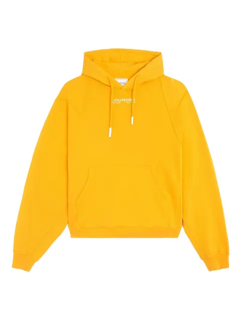 Lourdes rhinestone hoodie Yellow LOF1XF02APJE177