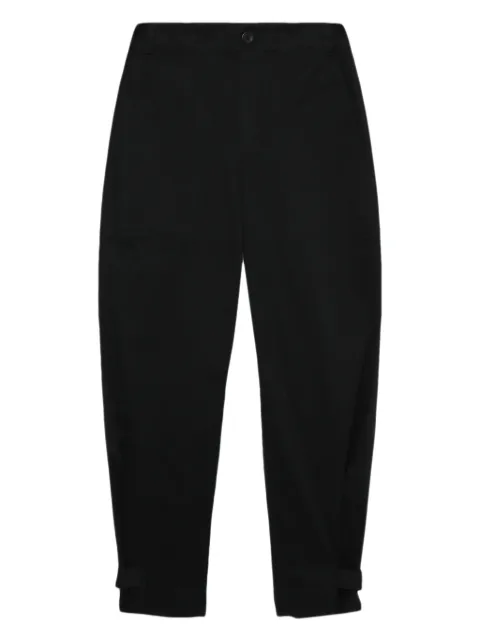 Proenza Schouler White Label cotton twill trousers Black WL2236124AC115