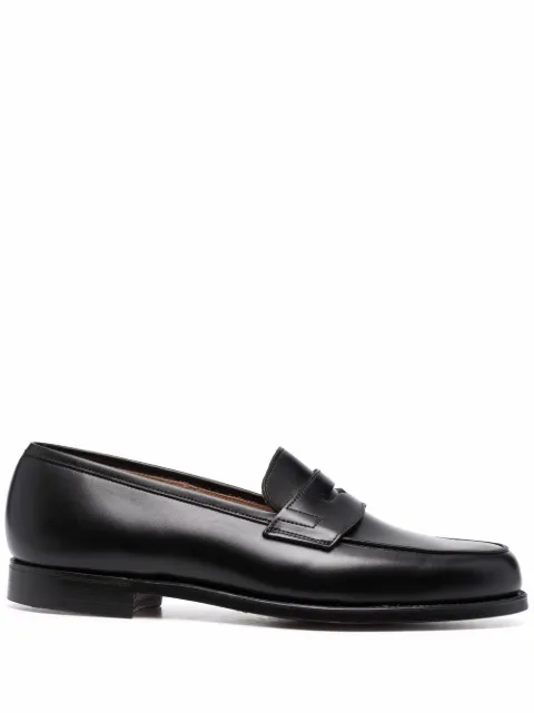 Crockett & Jones leather penny loafers Black 26225AC01L1