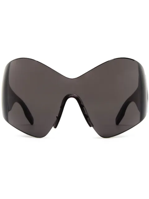 Balenciaga Eyewear Ski Cat oversized-frame sunglasses Black BB0180S001