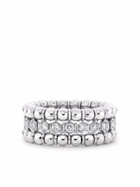 Pragnell 18kt white gold Bohemia diamond expandable ring Silver CR0045