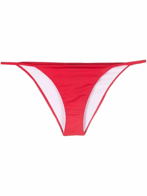 DSQUARED2 logo-print swim bottoms Red D6B003110ISA01
