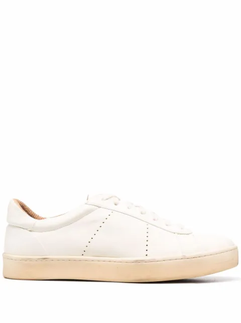 Eleventy low-top leather sneakers Neutrals E77SCAE10SCA0E006