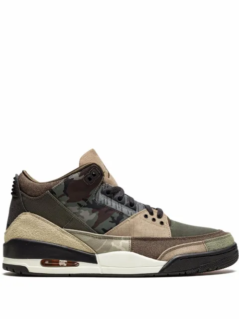Jordan Air Jordan 3 "Patchwork Camo" sneakers Brown DO1830