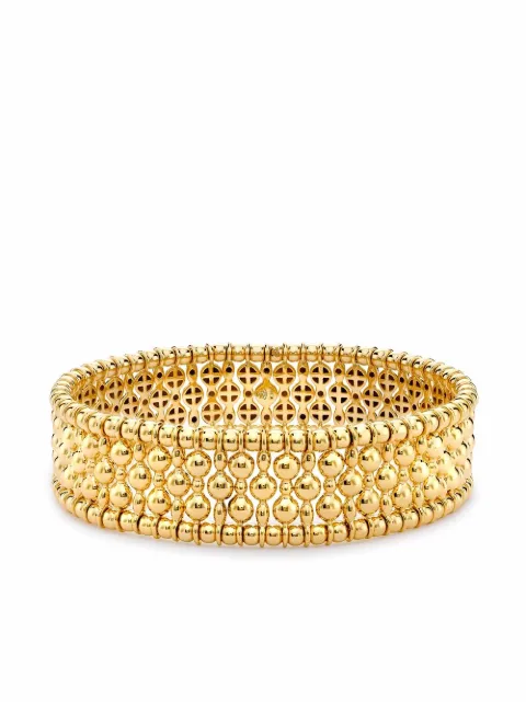 Pragnell 18kt yellow gold Bohemia Three Row bangle Gold CR2298
