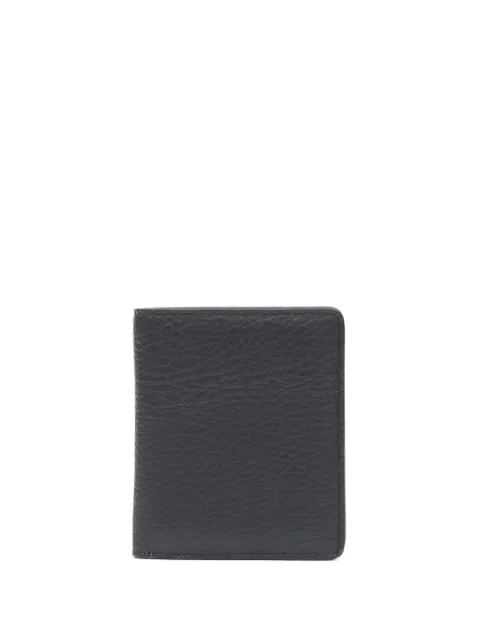 Maison Margiela Four Stitches grained leather card holder Black S56UI0140P4455