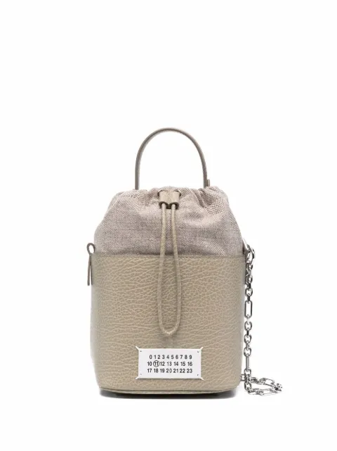 Maison Margiela small 5AC bucket bag Neutrals S61WG0035P4348
