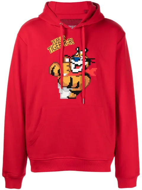 Mostly Heard Rarely Seen 8-Bit Year Of Tigerrr hoodie Red MHEB02BBKH33
