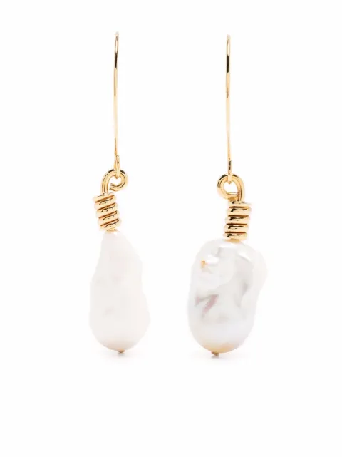 colville Pearl Light Bulb earrings Gold CVF21078