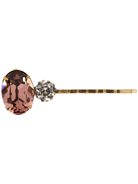 Jennifer Behr crystal-embellished hair pin Gold 50IA4ANTIQUEROSE
