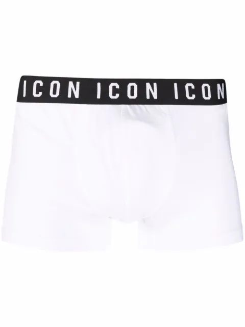 DSQUARED2 logo waist boxers White D9LC63850ISA01