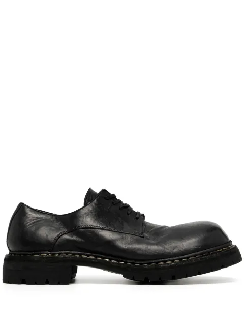 Guidi leather Derby shoes Black GR02V