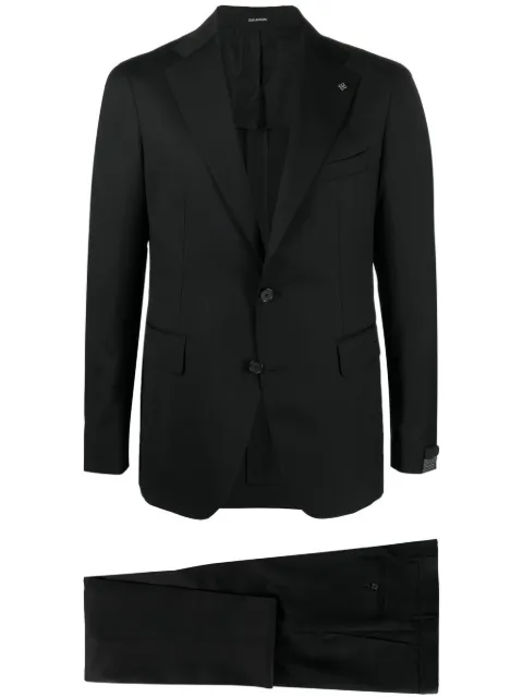 Tagliatore virgin wool single-breasted suit Black 2SVS22B01060001
