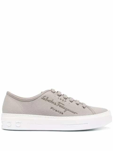 Ferragamo Mediterr low-top sneakers Grey 751195