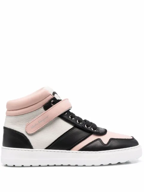 Ferragamo Noe lace-up sneakers Black 750729