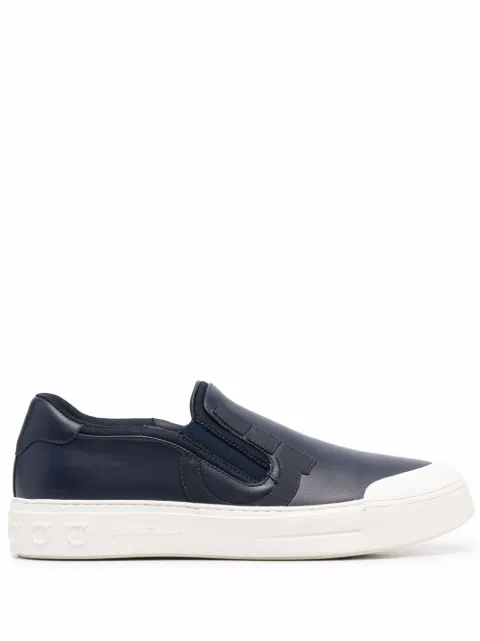 Ferragamo Gancini slip-on sneakers Blue 751365