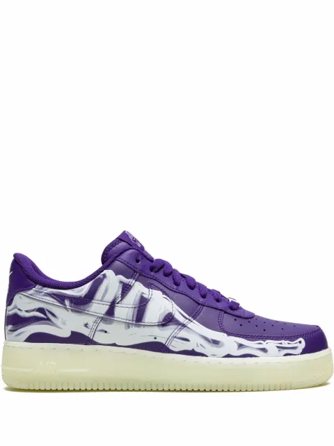 Nike Air Force 1 Low '07 QS "Purple Skeleton Halloween" sneakers Purple CU8067