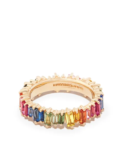 Suzanne Kalan 18kt yellow gold sapphire ring Gold BAR366YG