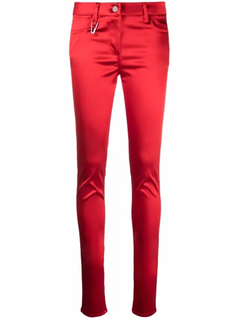1017 ALYX 9SM Deville zip detail trousers Red AAWPA0229FA01RED0001