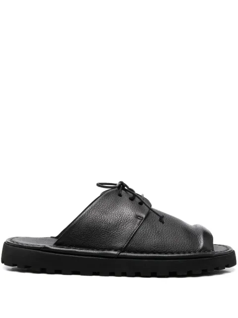 Marsèll lace-up leather sandals Black MMG490M188