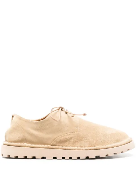 Marsèll Sancrispa Alta suede derby shoes Neutrals MMG112M141