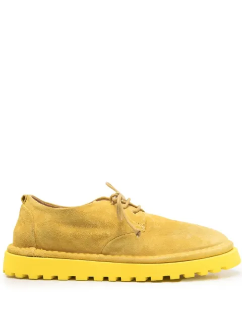 Marsèll Sancrispa Alta suede Derby shoes Yellow MWG112M141