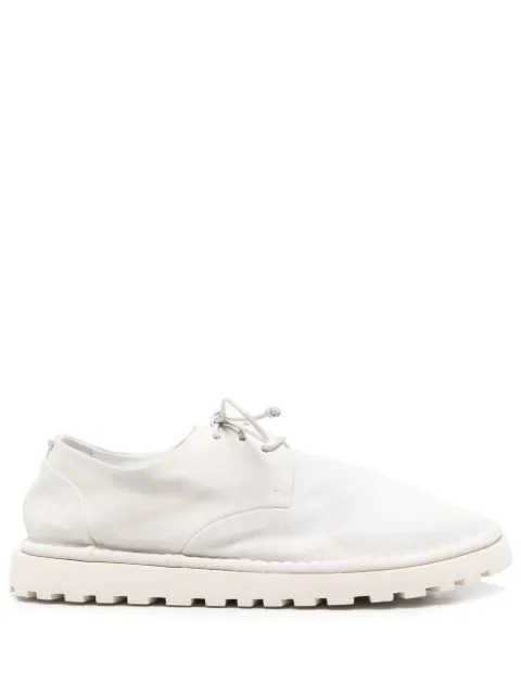 Marsèll Sancrispa Alta suede derby shoes Neutrals MMG112M141