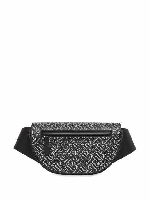 Burberry Olympia TB monogram-print belt bag Black 8049441