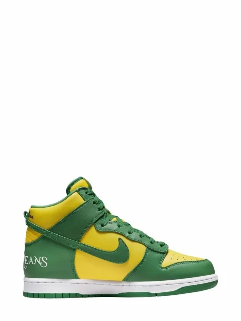 Nike x Supreme SB Dunk High "By Any Means - Green/Yellow" sneakers Green DN3741