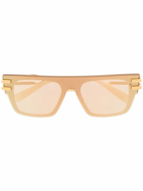 Balmain Eyewear square-frame sunglasses Neutrals BPS124B1480