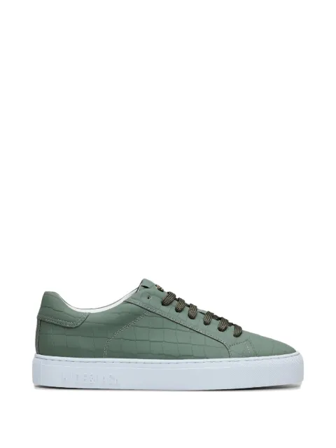 Hide&Jack Essence croc-embossed sneakers Green EIBKLGRNWHT
