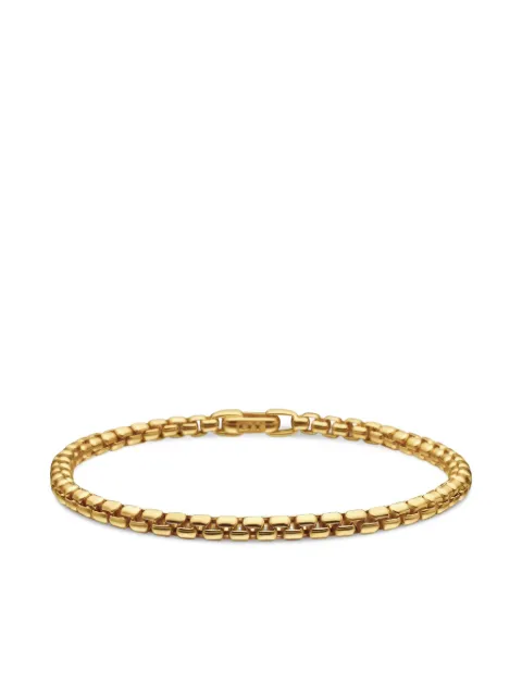 David Yurman 14kt yellow gold DY Bel Aire Color box chain bracelet (4mm) Gold B1457288
