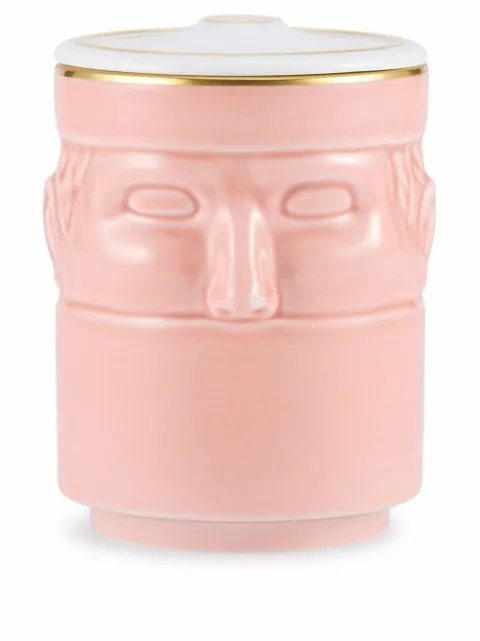 GINORI 1735 The Companion lidded candle Pink 179RG02FX0052LX0120G00131000