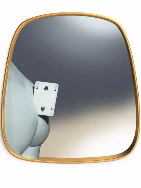Seletti Two of Spades mirror (59cm) Grey 17044