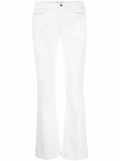 Alberta Ferretti slim fit trousers White AEF221U03081679