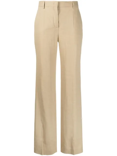Alberta Ferretti straight leg trousers Neutrals A03250121