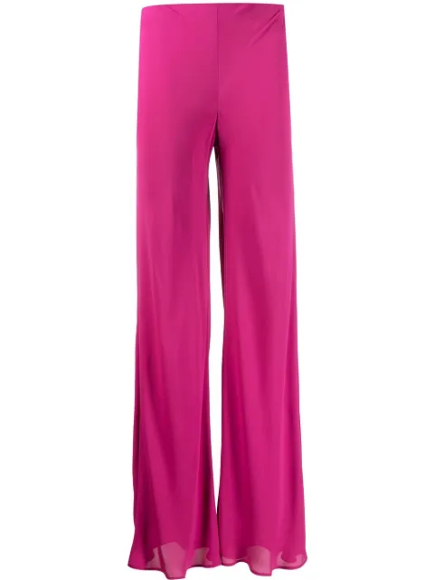 Alberta Ferretti wide leg trousers Pink V03070119