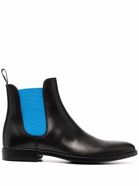 Scarosso Giacomo Blue chelsea boots Black GIACOMOCHELBLLCALF