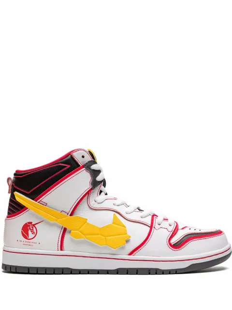 Nike x Gundam SB Dunk High Pro QS "Rx-0" sneakers White DH7717