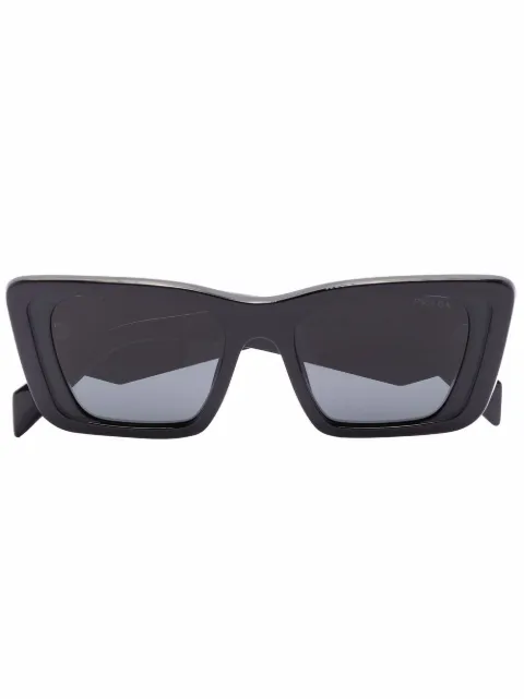 Prada Eyewear oversized rectangular-frame sunglasses Black PR08YS1AB5S0