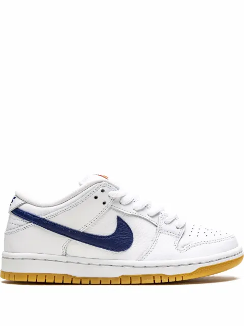 Nike SB Dunk Low Pro ISO Orange Label "White/Navy" sneakers White CZ2249