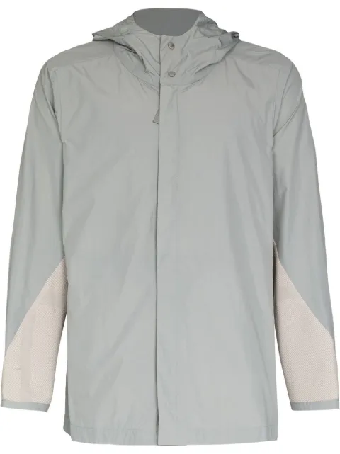 BYBORRE panelled hooded windbreaker Grey E10MA1339968BITMAJOCCHI