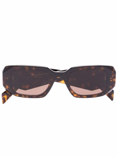 Prada Eyewear tortoiseshell square-frame sunglasses Brown PR17WS2AU03U