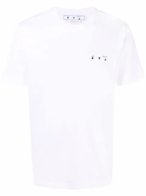 Off-White Caravaggio paint T-shirt White OMAA027C99JER0050110