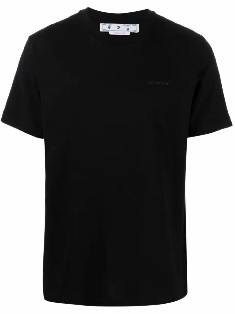 Off-White Diag Tab T-shirt Black OMAA027C99JER0011010