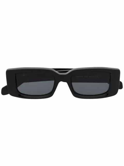 Off-White Eyewear Arthur rectangle-frame sunglasses Black OERI016C99PLA0011007