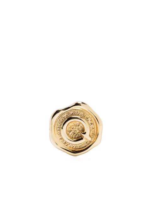 Maria Black Letter Q coin Gold 700004YGQ